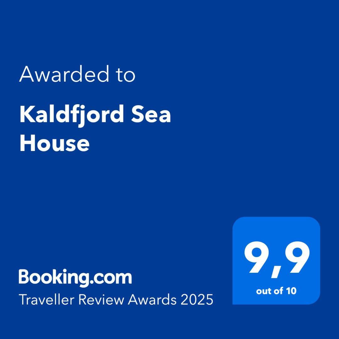 Kaldfjord Sea House Villa Tromso Exterior photo